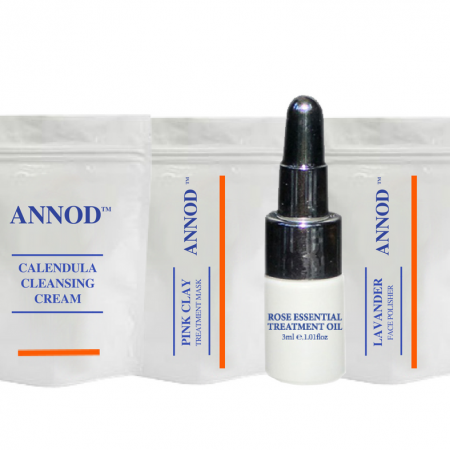 AT HOME MINI FACIAL SET FOR SENSITIVE SKIN