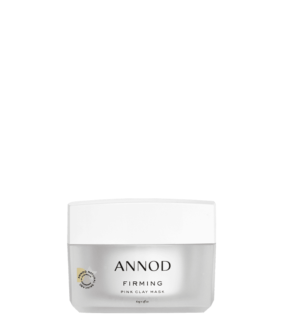 Firming Pink Clay Mask Annod Natural Skincare Face Masks